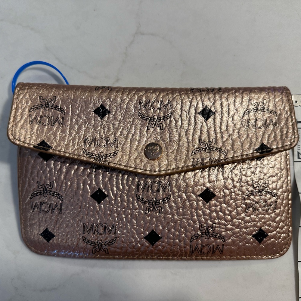 *SOLD*. MCM Clutch/ wristlet.
